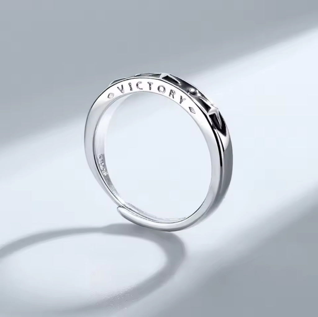 Adjustable Starlight Ring, Stainless Steel