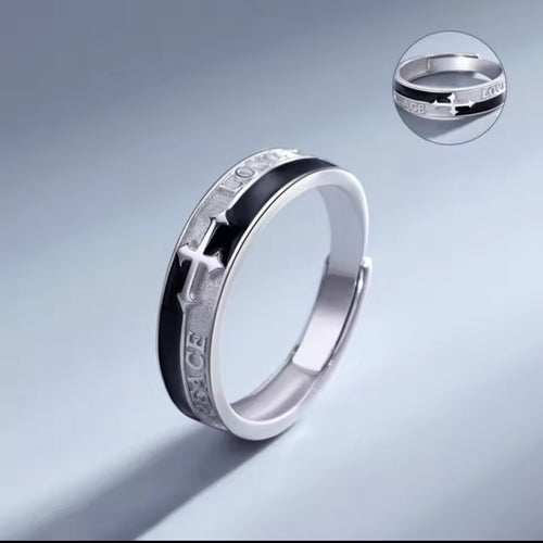 Adjustable Cross Ring, Stainless Steel