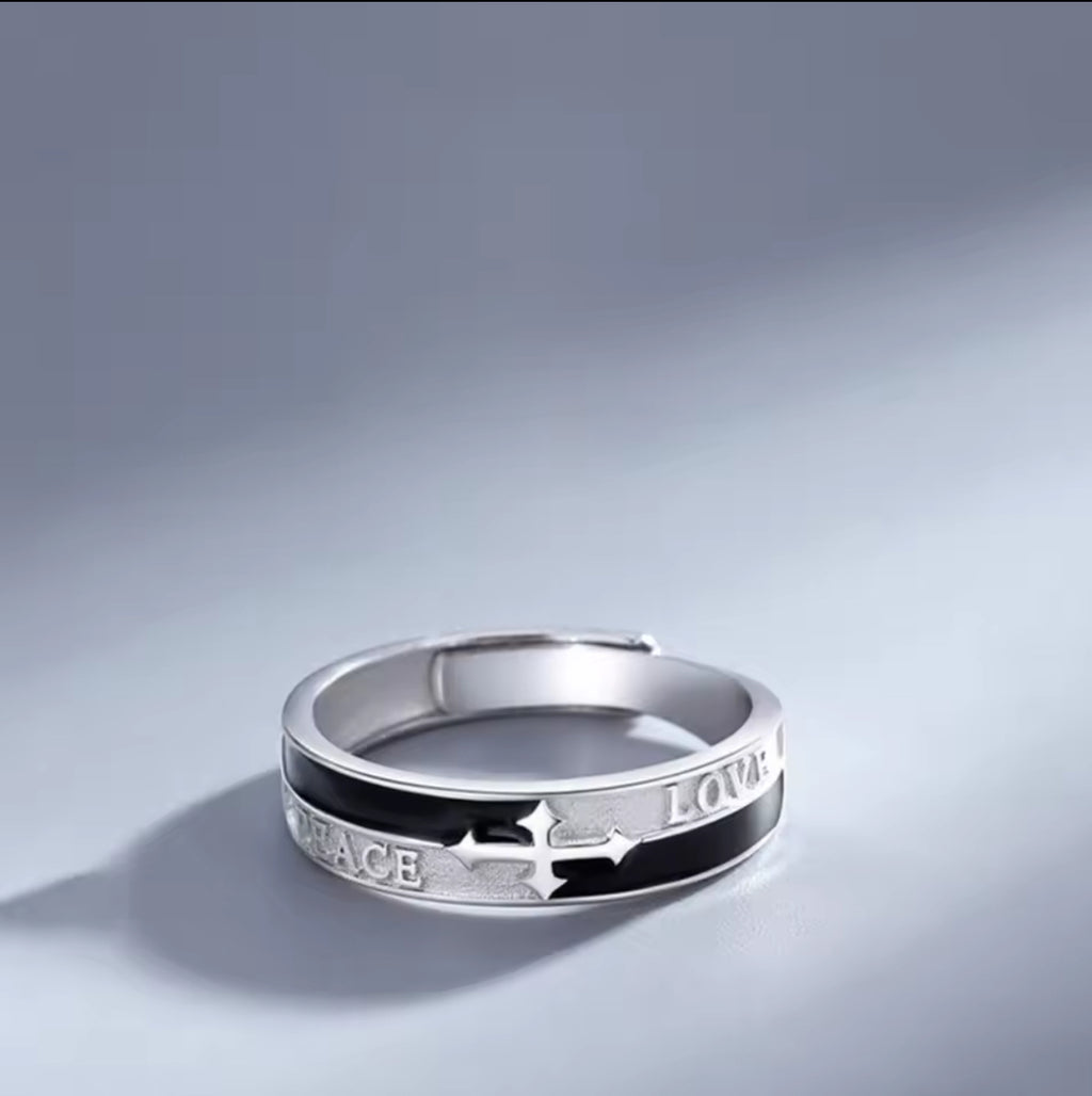 Adjustable Cross Ring, Stainless Steel