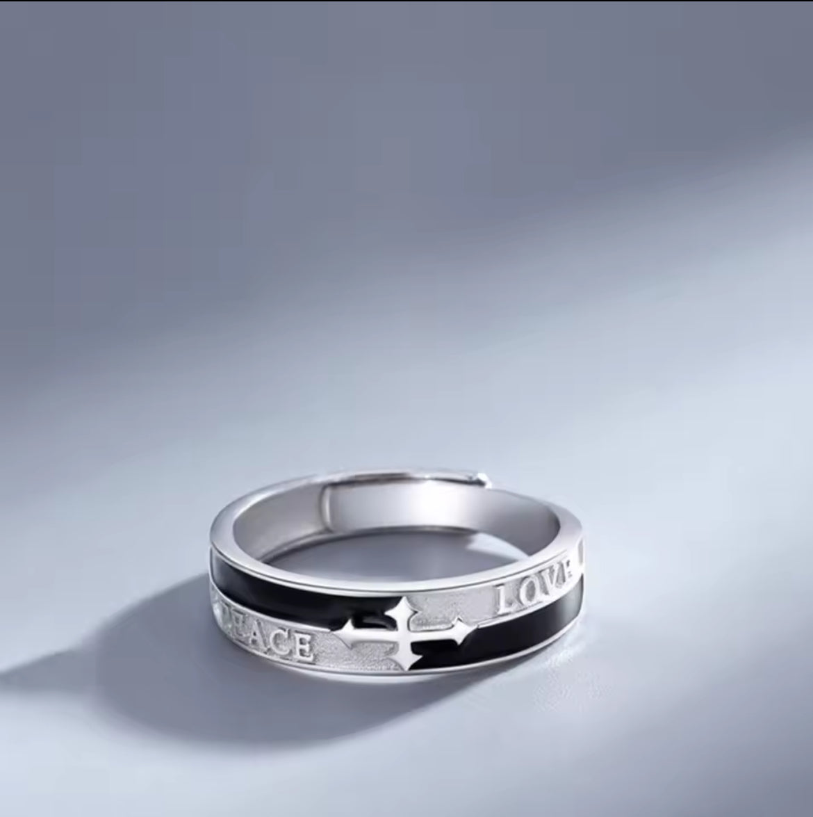 Adjustable Cross Ring, Stainless Steel