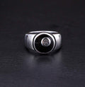 8 Ball Ring In Stainless Steel