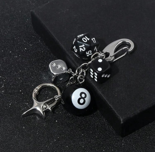 8 ball Keychain