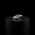 Nail Ring In Sterling Silver