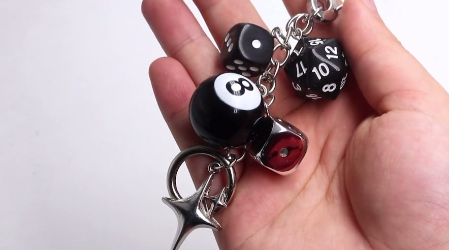 8 ball Keychain